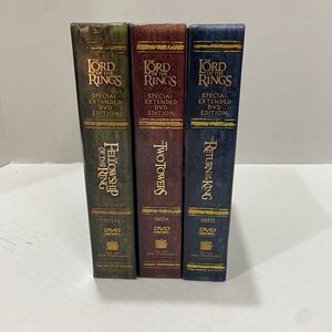 New Line Platinum Series Special Extended Edition DVDs Lord of the Rings trilogy